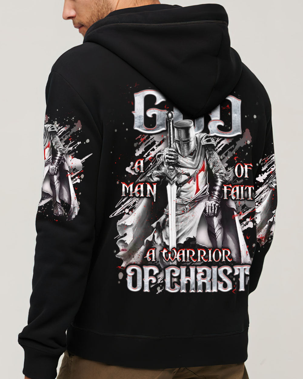A Warrior Of Christ Men's All Over Print Shirt - Trunx828111