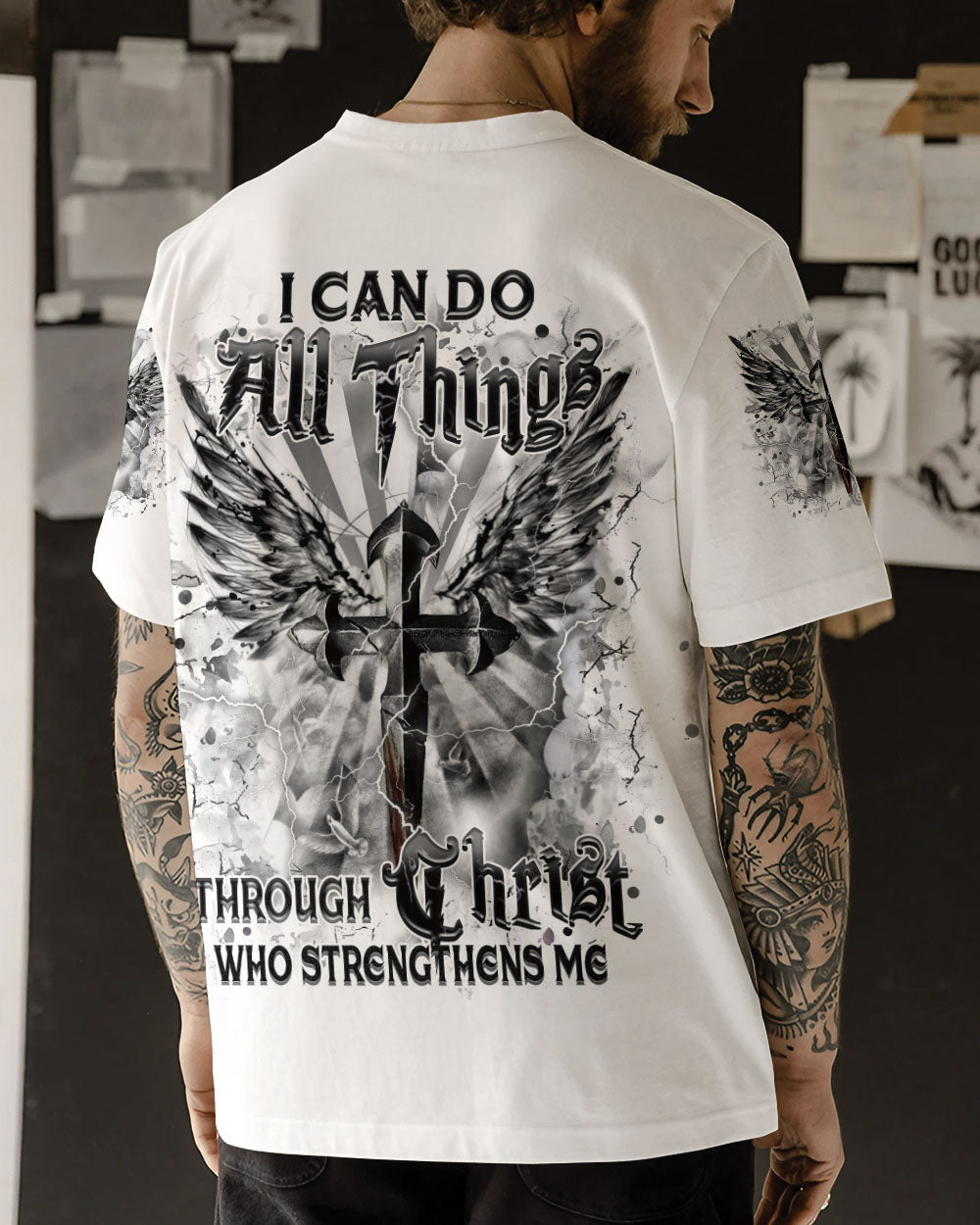 I Can Do All Things Men's All Over Print Shirt - Trunx552264