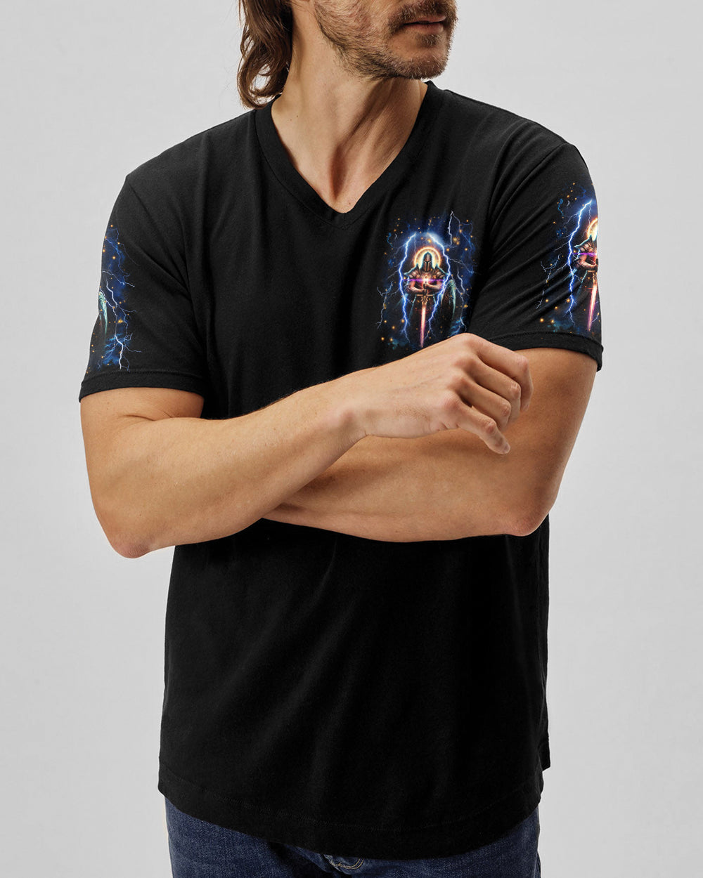 A Warrior Of Christ Men's All Over Print Shirt - Trunx818699