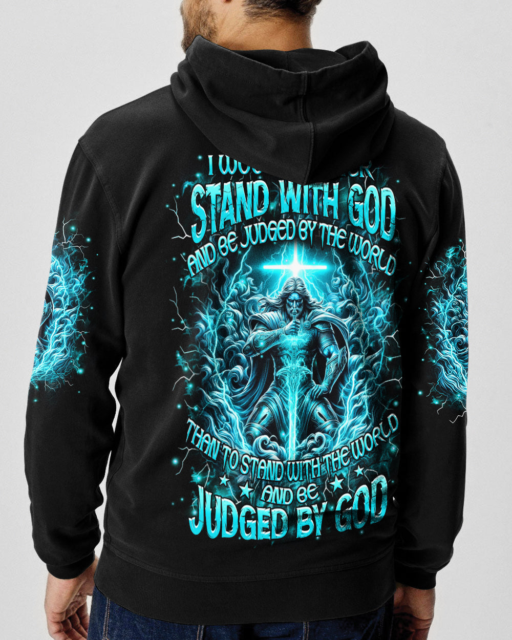 I Would Rather Stand With God Men's All Over Print Shirt - Trunx256779