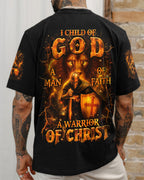 A Warrior Of Christ Men's All Over Print Shirt - Trunx551258