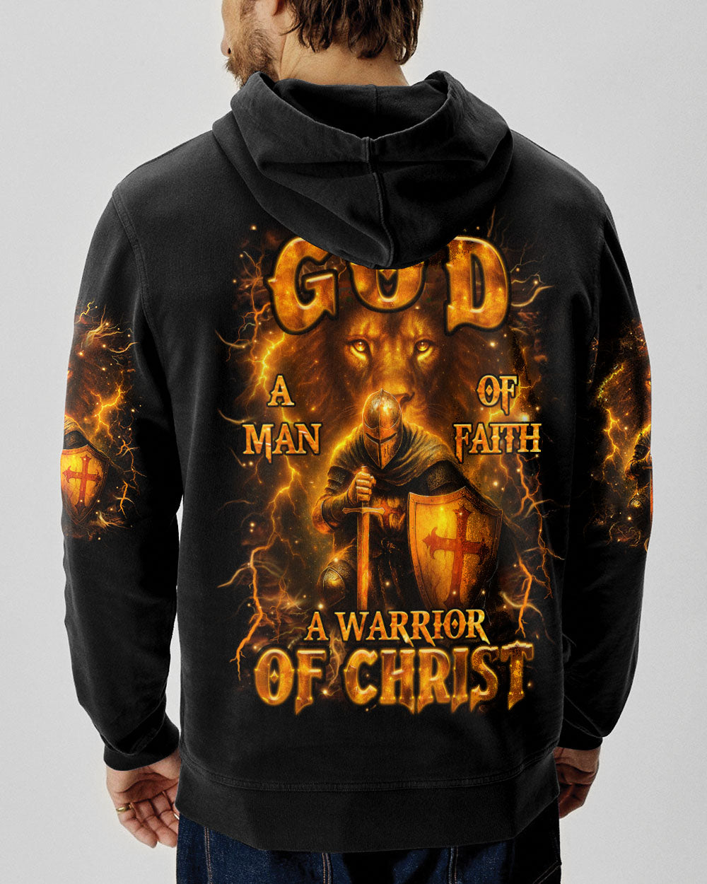 A Warrior Of Christ Men's All Over Print Shirt - Trunx551258