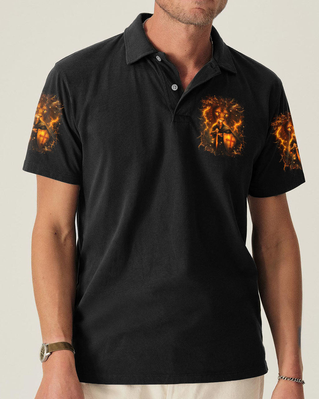 A Warrior Of Christ Men's All Over Print Shirt - Trunx551258