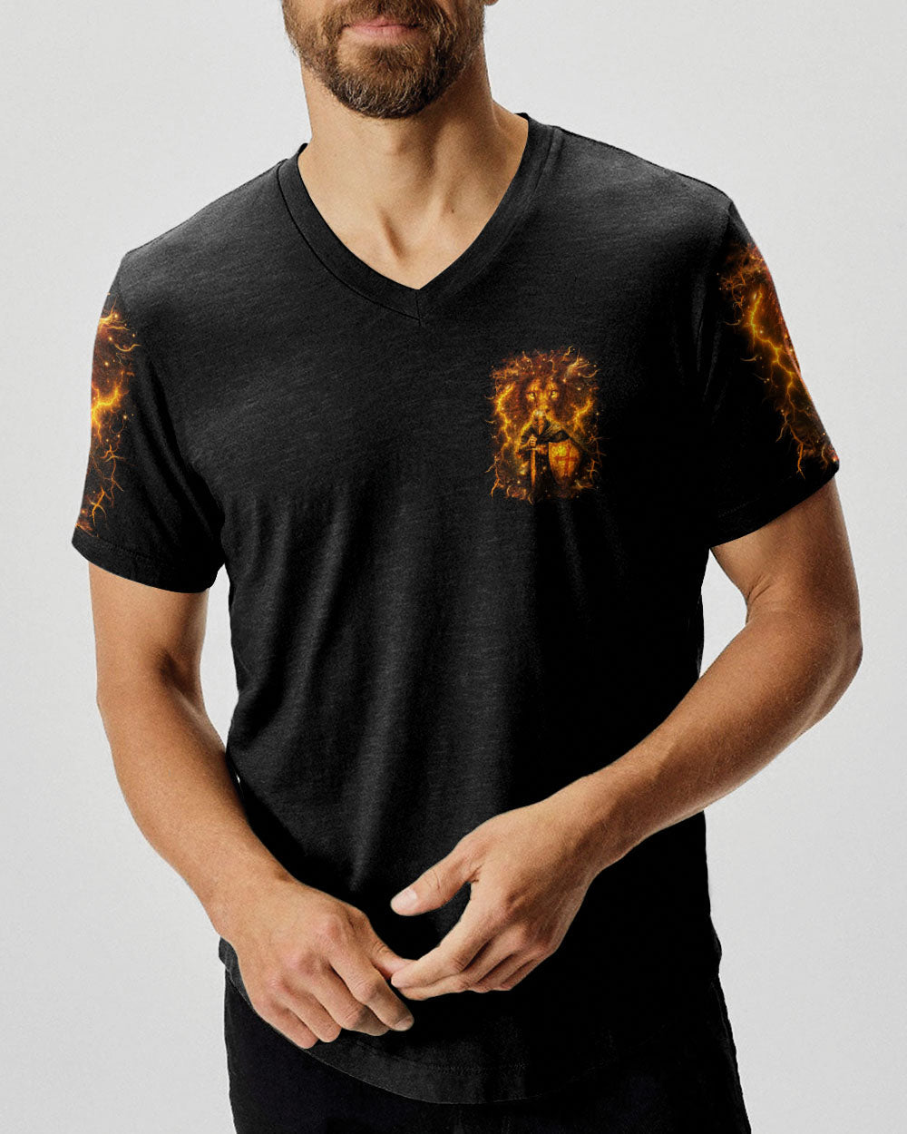 A Warrior Of Christ Men's All Over Print Shirt - Trunx551258
