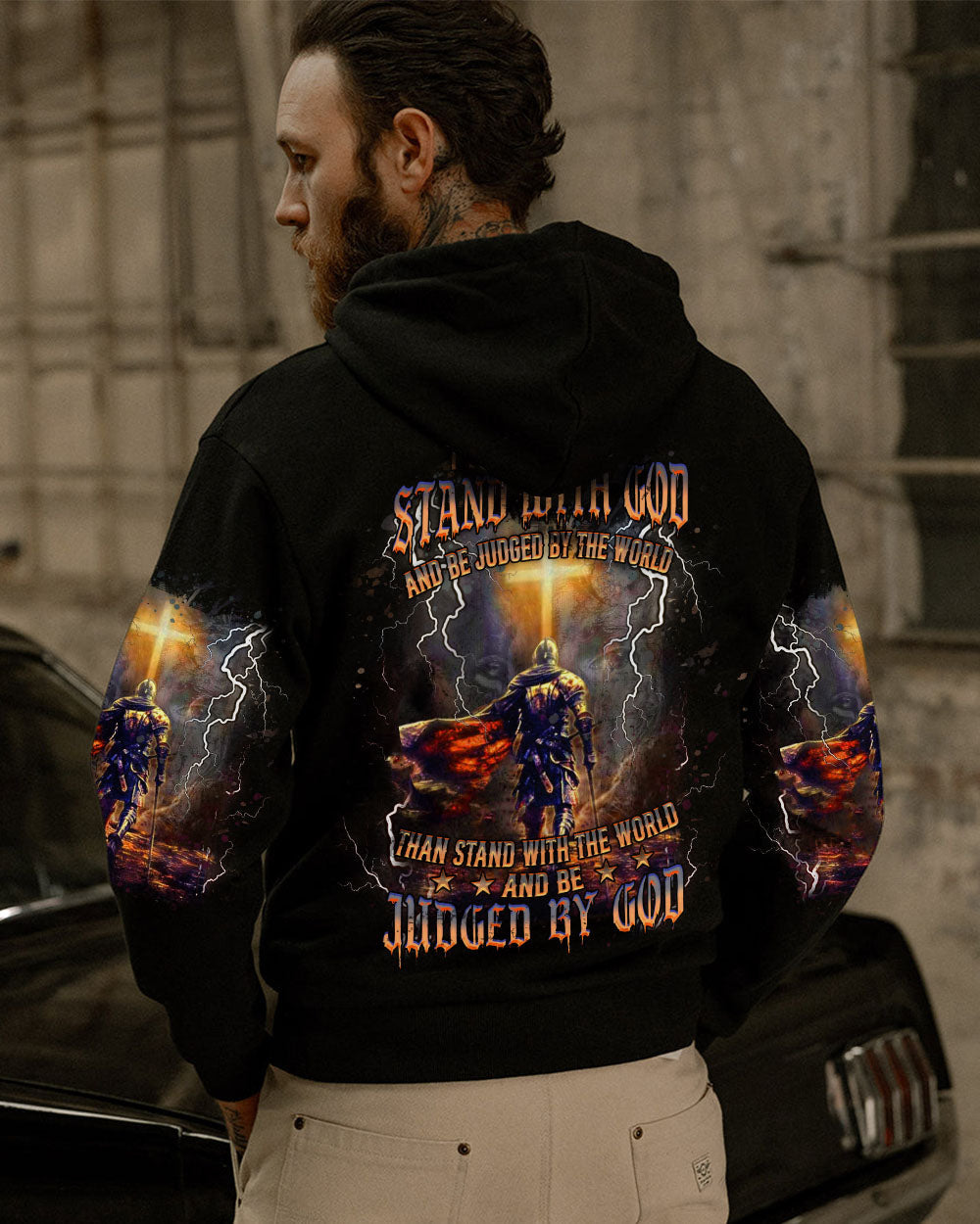 I Would Rather Stand With God Men's All Over Print Shirt - Trunx456731