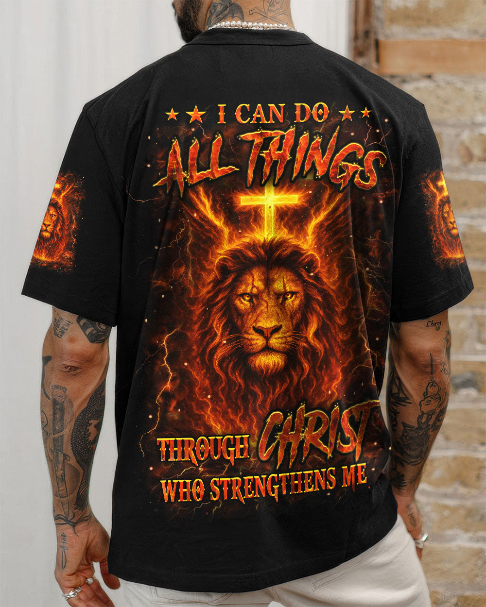 I Can Do All Things Men's All Over Print Shirt - Trunx726155