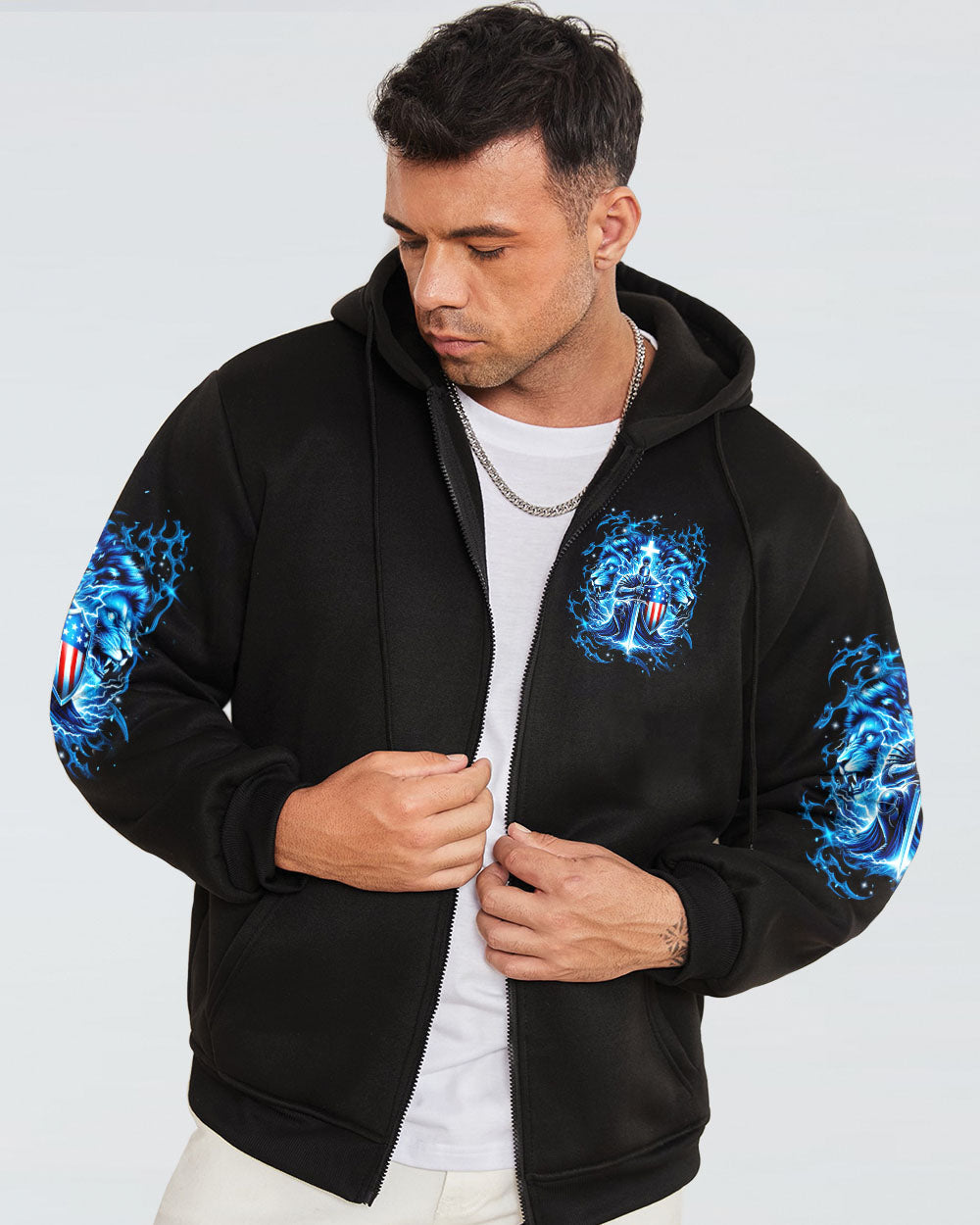I Can Do All Things Lion Men's All Over Print Shirt - Trunx998701