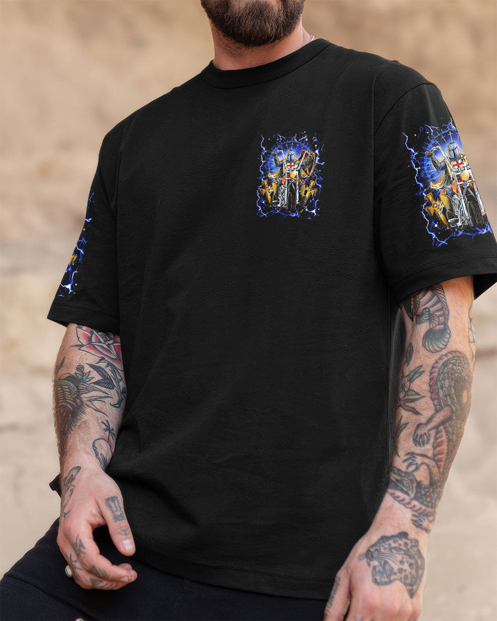Fueled By Jesus Men's All Over Print Shirt - Trunx100191