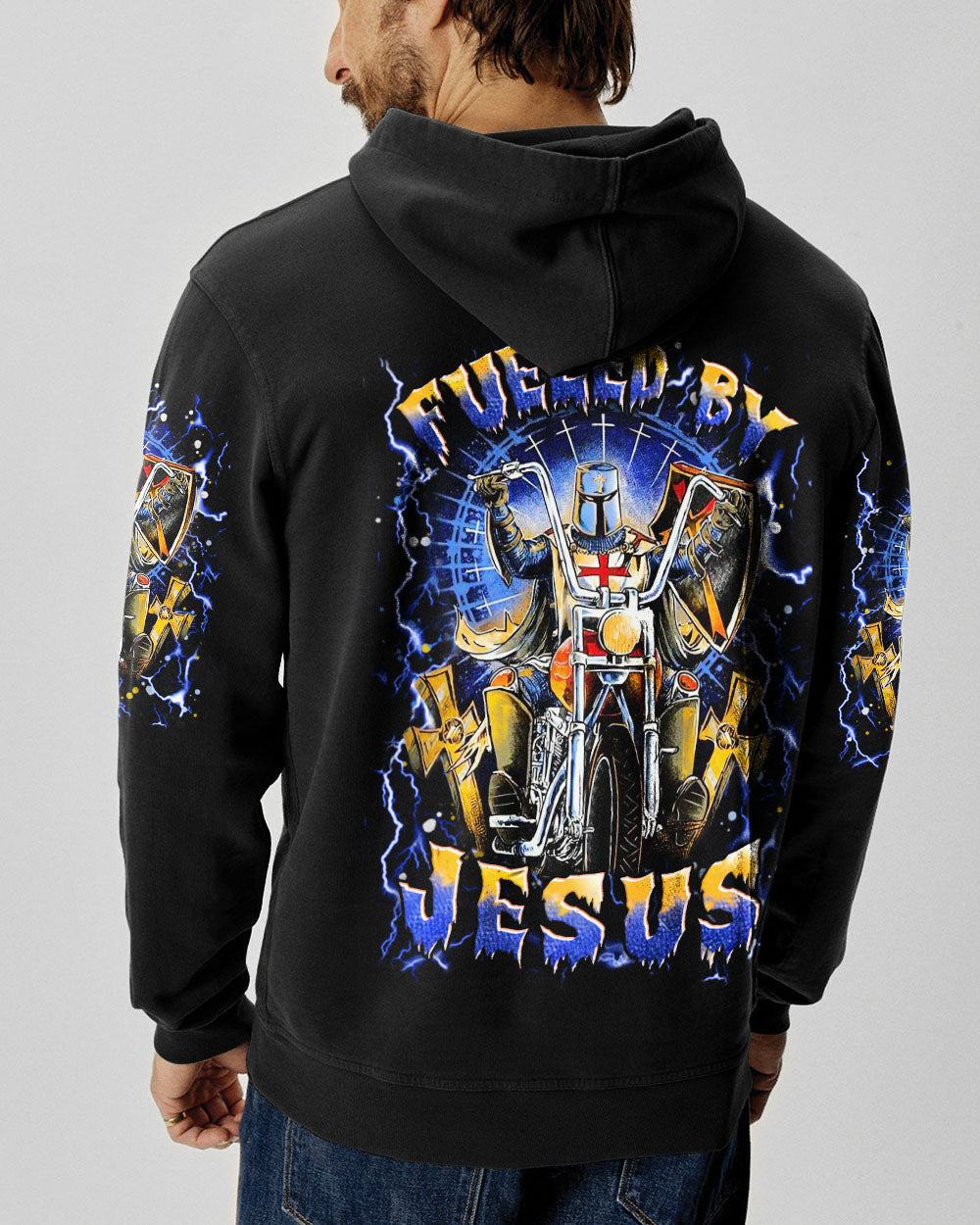 Fueled By Jesus Men's All Over Print Shirt - Trunx100191