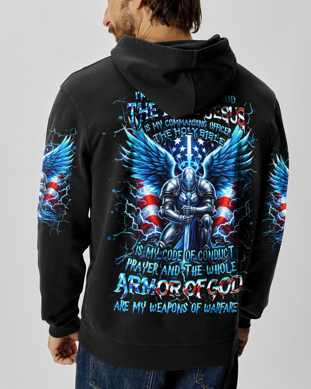 I'm A Warrior Of God Men's All Over Print Shirt - Trunx386312