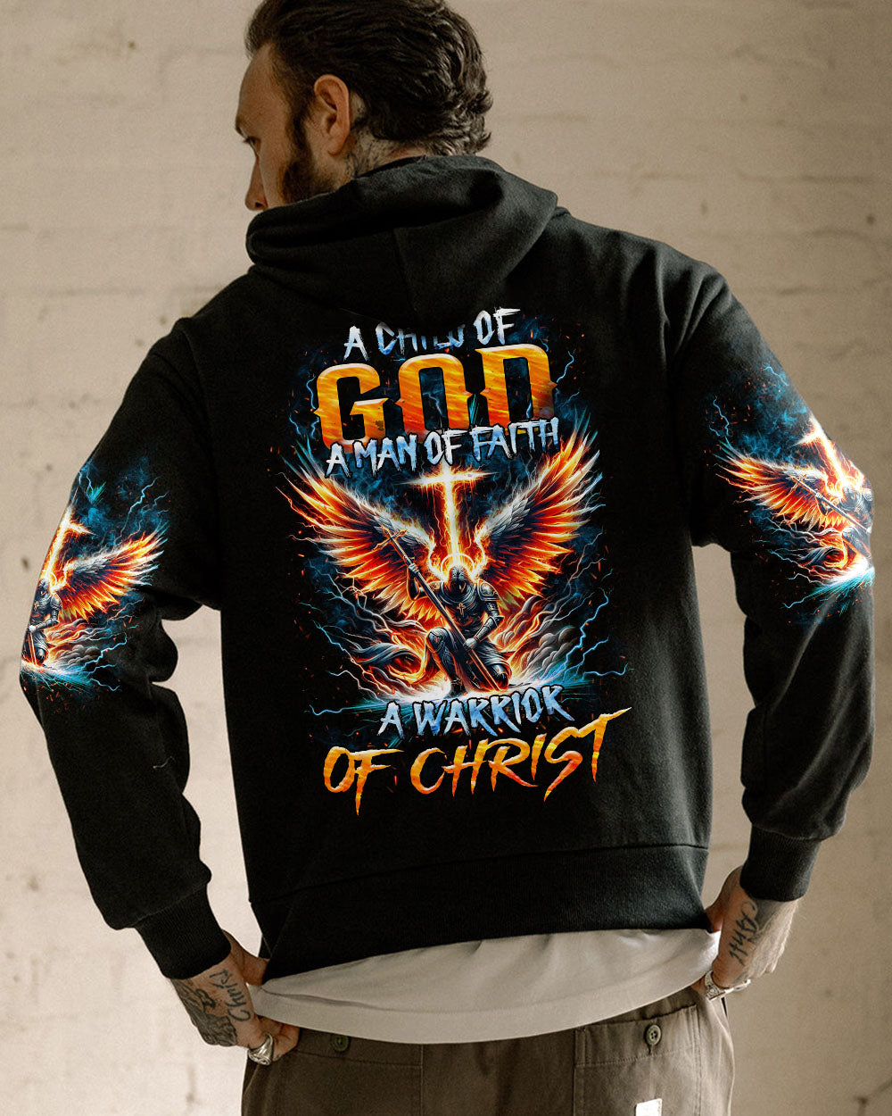 A Warrior Of Christ Men's All Over Print Shirt - Trunx469054