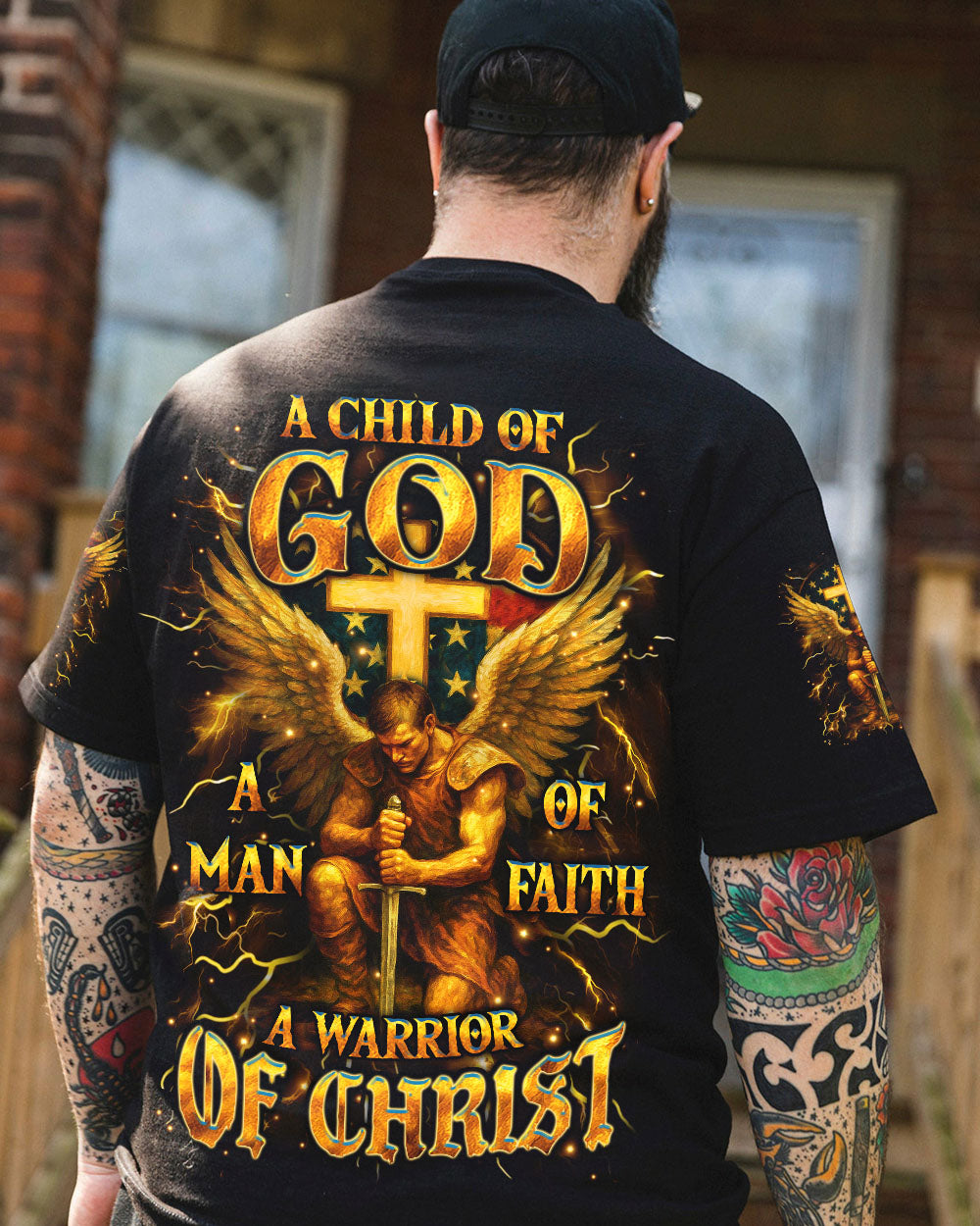 A Warrior Of Christ Men's All Over Print Shirt - Trunx220308