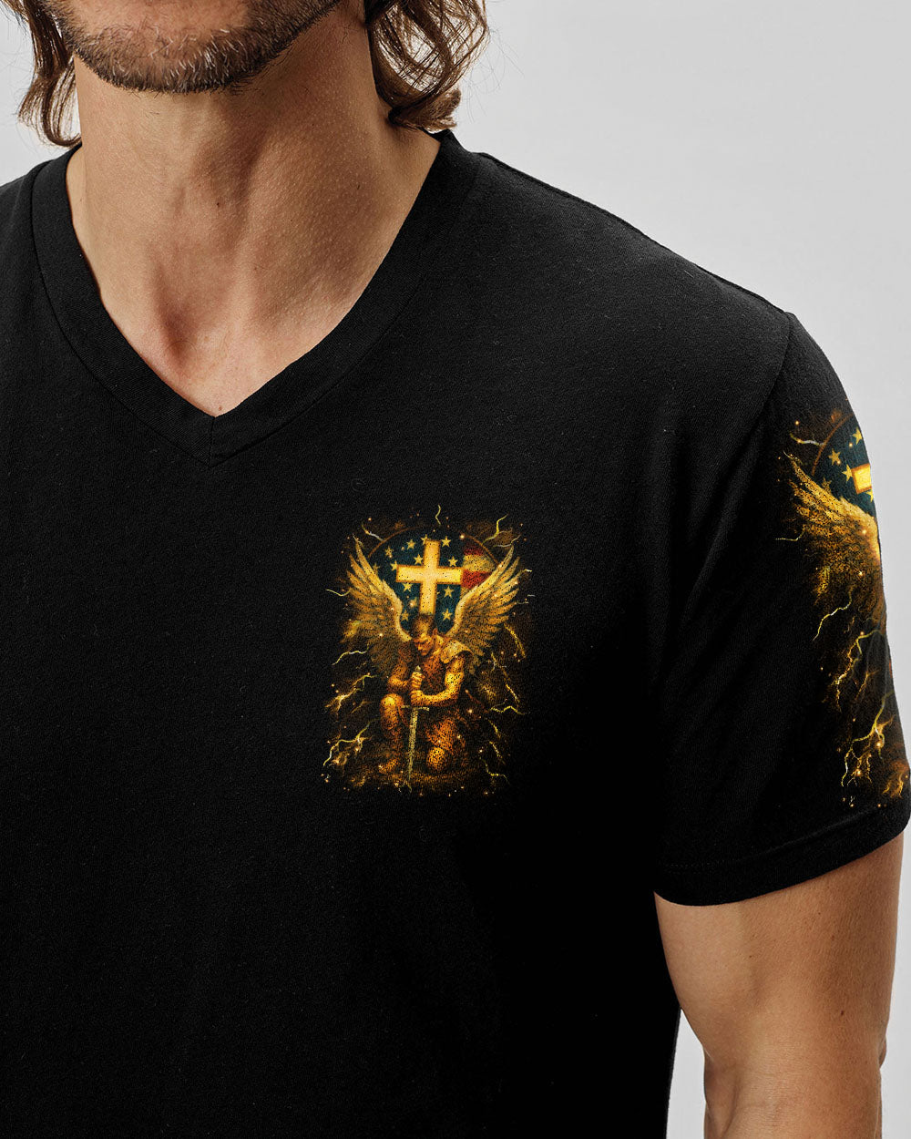 A Warrior Of Christ Men's All Over Print Shirt - Trunx220308