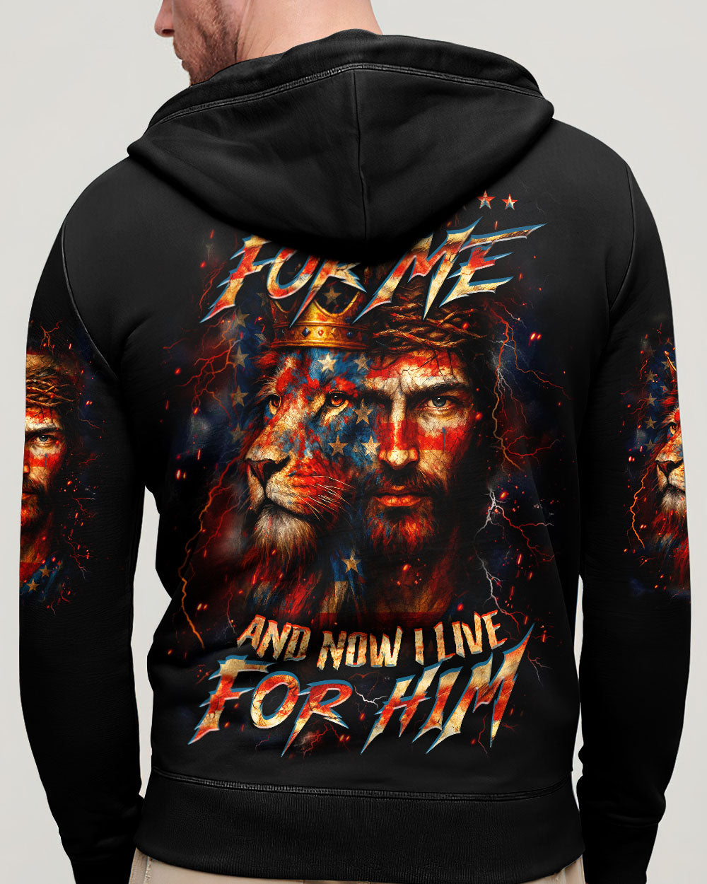 He Died For Me Men's All Over Print Shirt - Trunx177767