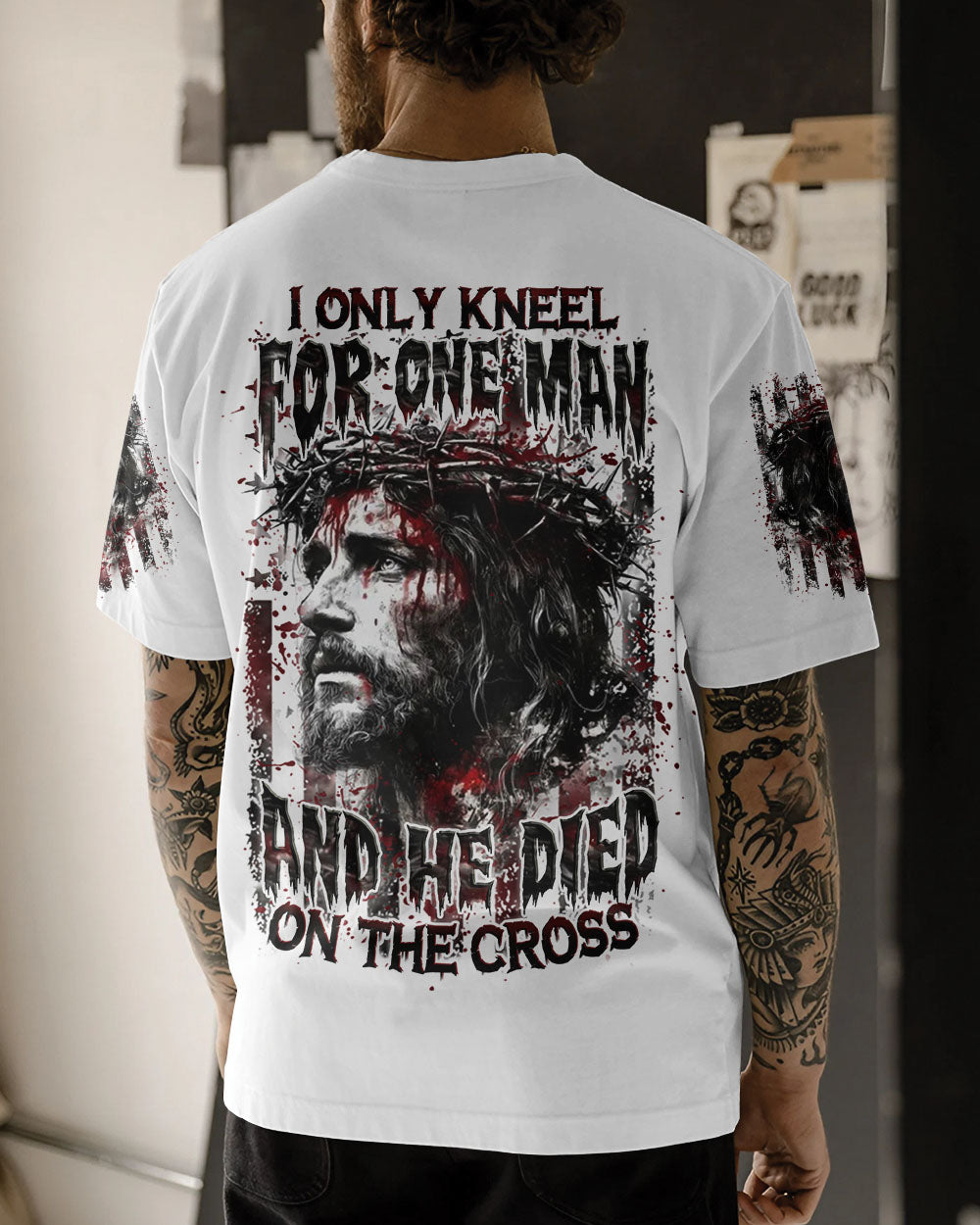 I Only Kneel For One Man Men's All Over Print Shirt - Trunx990525