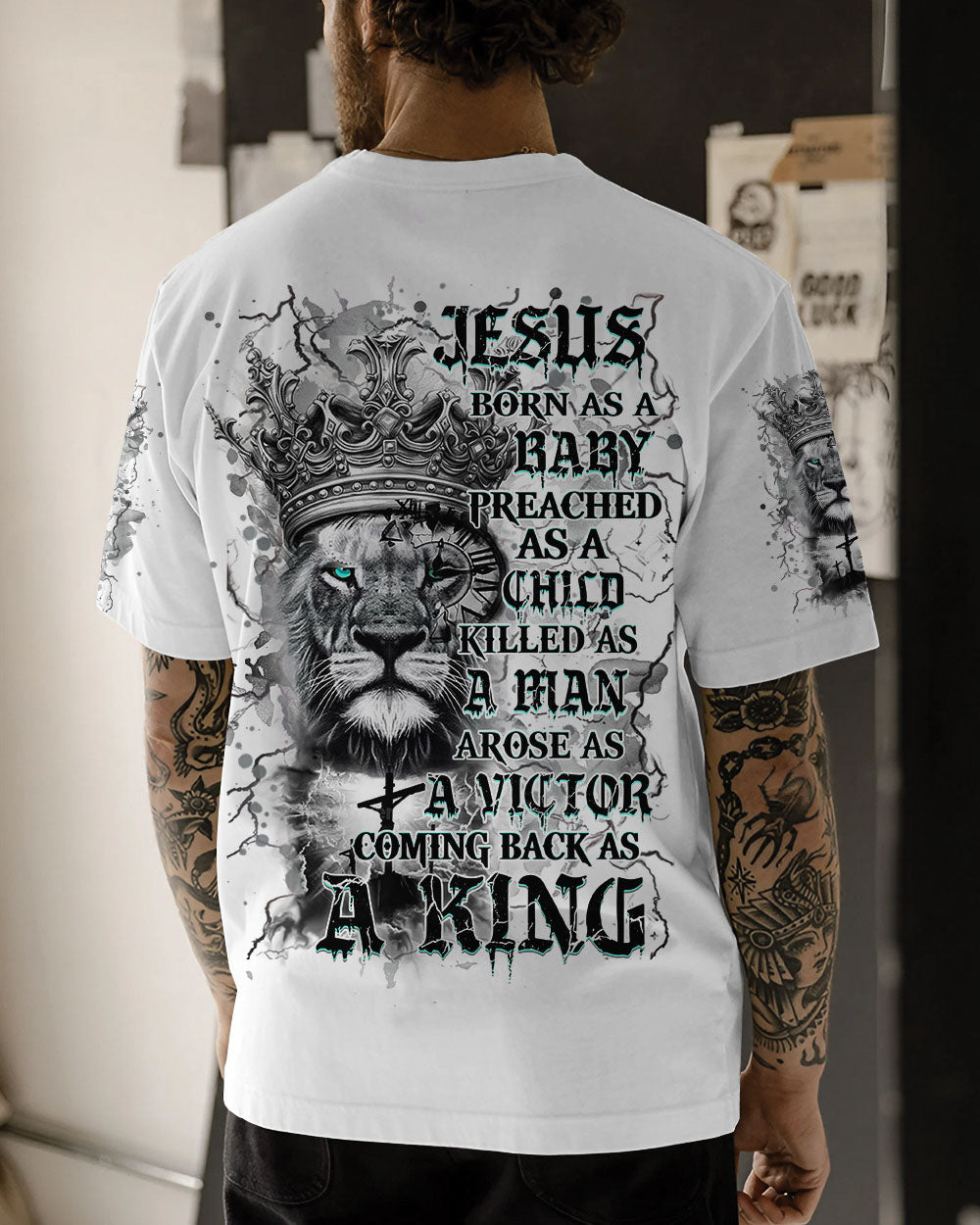 Coming Back As A King Men's All Over Print Shirt - Trunx465706