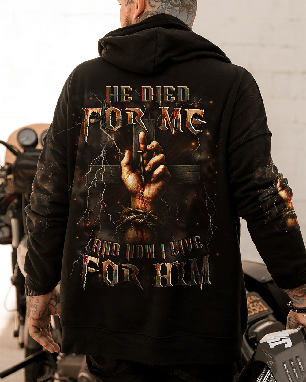 He Died For Me Men's All Over Print Shirt - Trunx326933