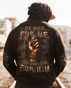 He Died For Me Men's All Over Print Shirt - Trunx326933