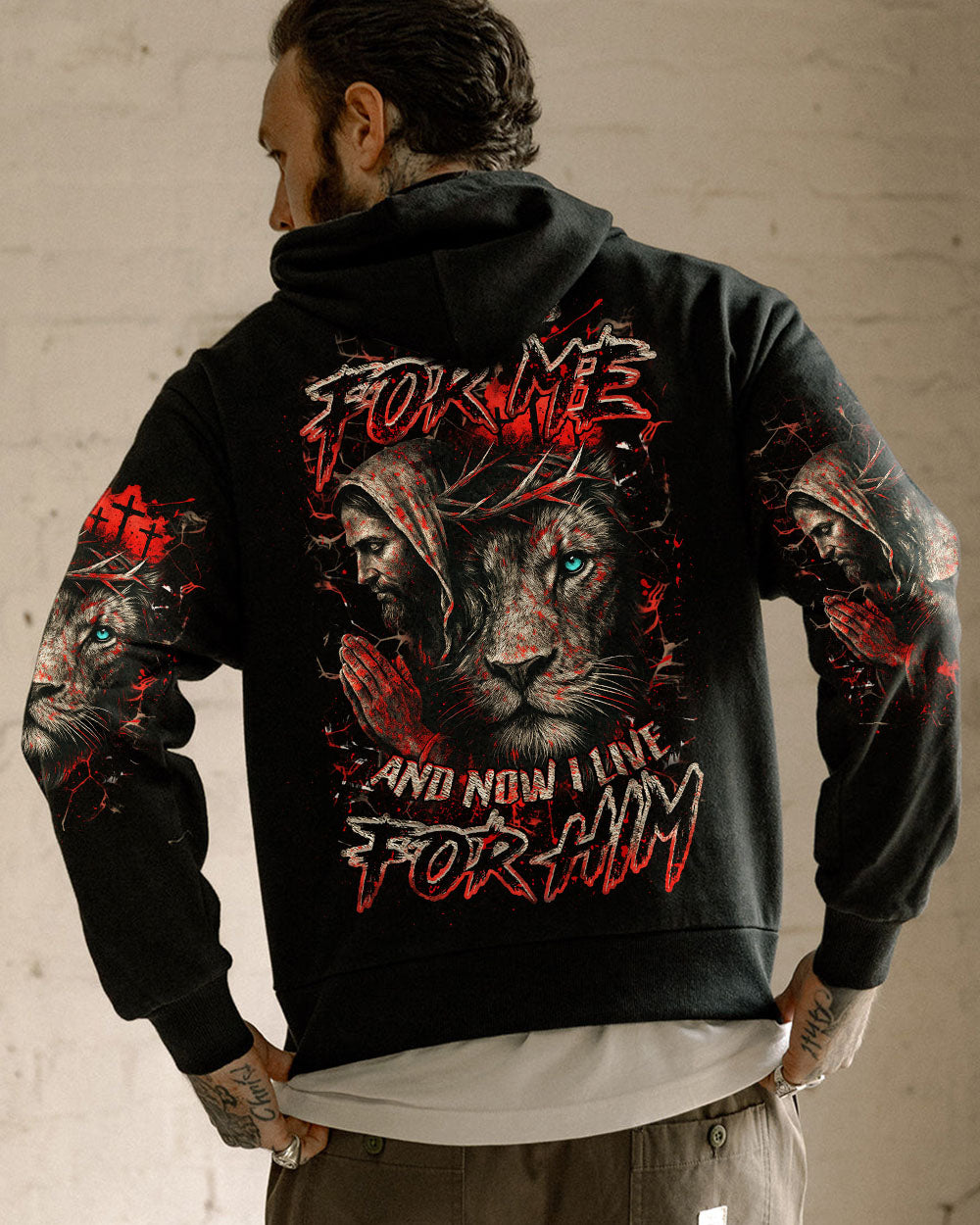 He Died For Me Men's All Over Print Shirt - Trunx491066