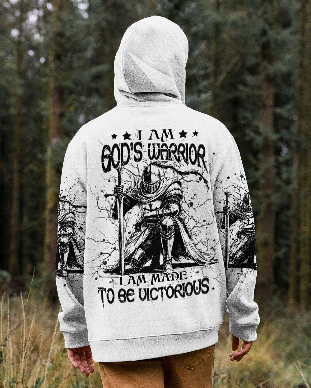 I Am God's Warrior Men's All Over Print Shirt - Trunx629625