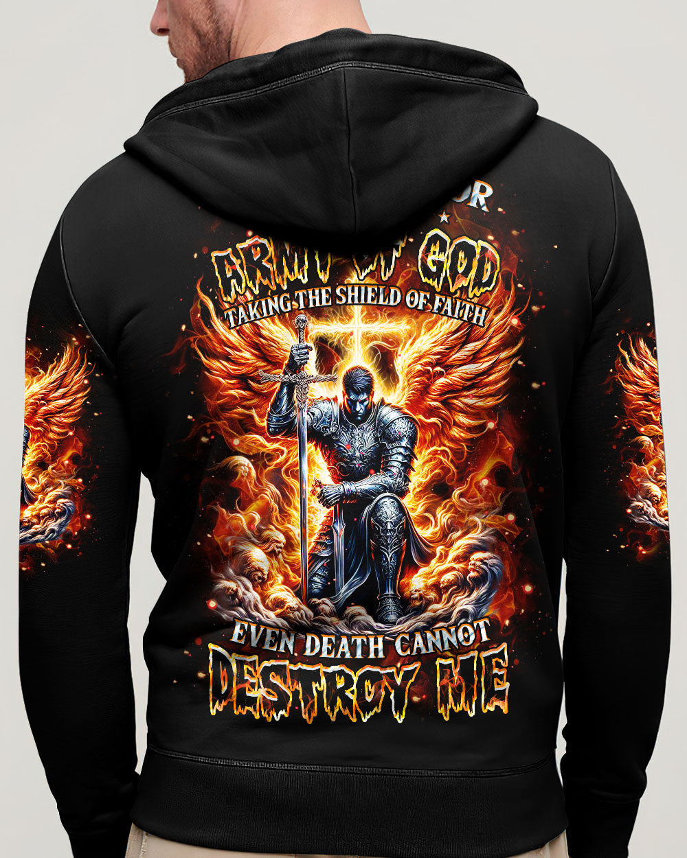 I Am A Warrior In The Army Of God Men's All Over Print Shirt - Trunx069693
