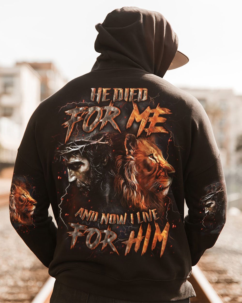 He Died For Me Men's All Over Print Shirt - Trunx817680