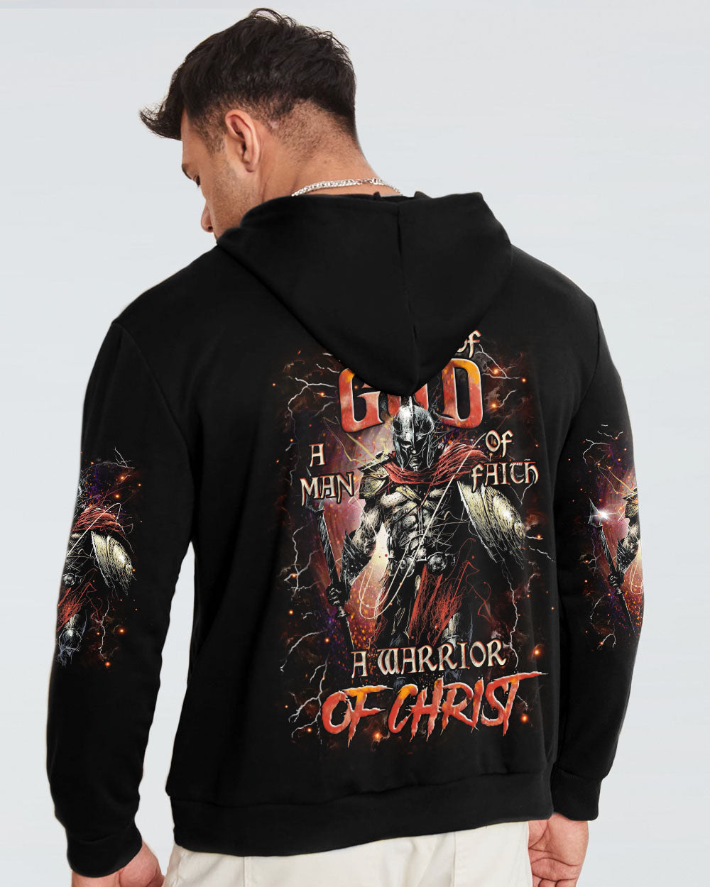 A Warrior Of Christ Men's All Over Print Shirt - Trunx862289