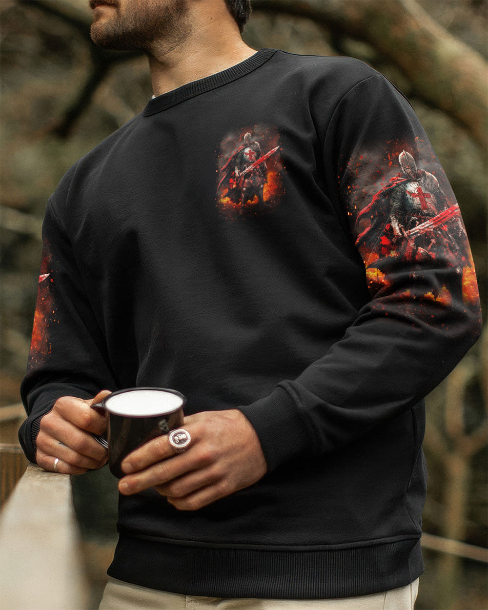 A Warrior Of Christ Men's All Over Print Shirt - Trunx775073