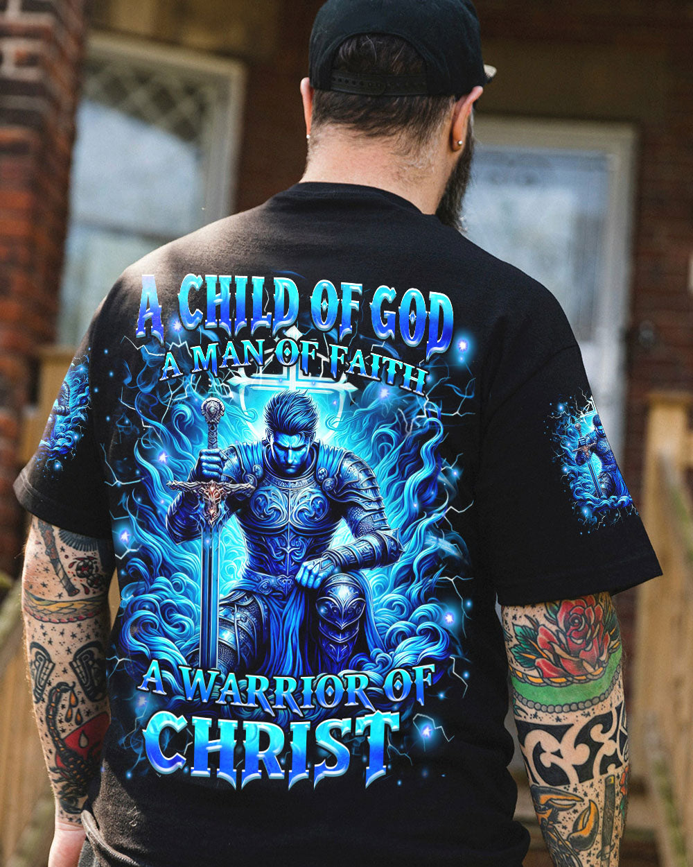 A Warrior Of Christ Men's All Over Print Shirt - Trunx180698