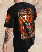 He Who Kneels Before God Warrior Men's All Over Print Shirt - Trunx856127