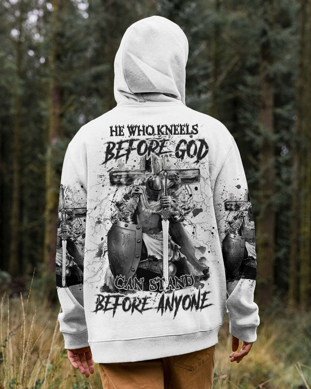 He Who Kneels Before God Warrior Men's All Over Print Shirt - Trunx994994