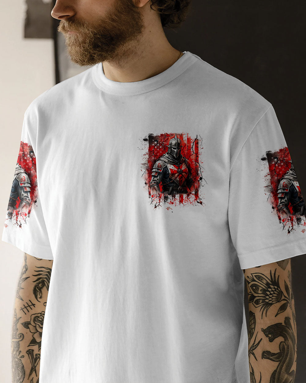 I Will Fear No Evil Men's All Over Print Shirt - Trunx745143
