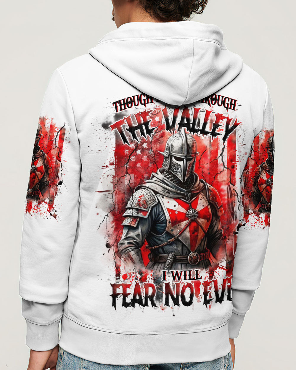 I Will Fear No Evil Men's All Over Print Shirt - Trunx745143