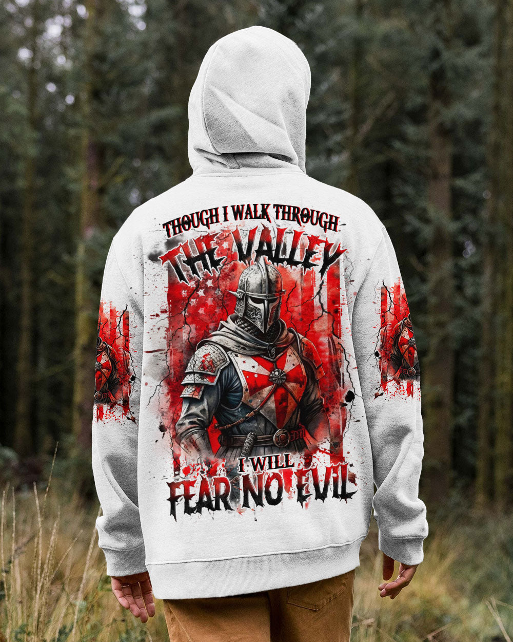 I Will Fear No Evil Men's All Over Print Shirt - Trunx745143