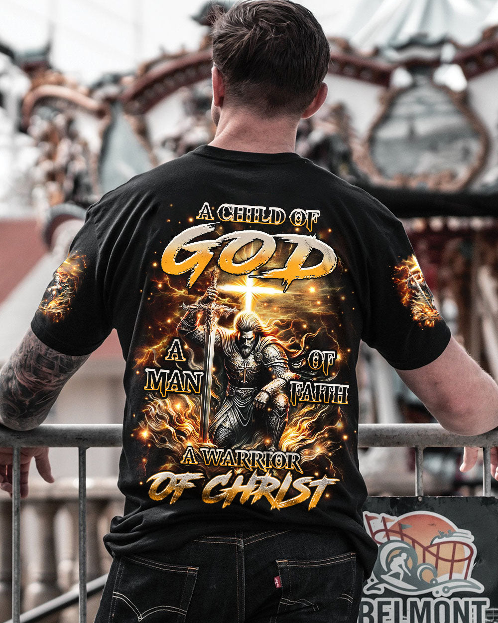 A Warrior Of Christ Men's All Over Print Shirt - Trunx810258