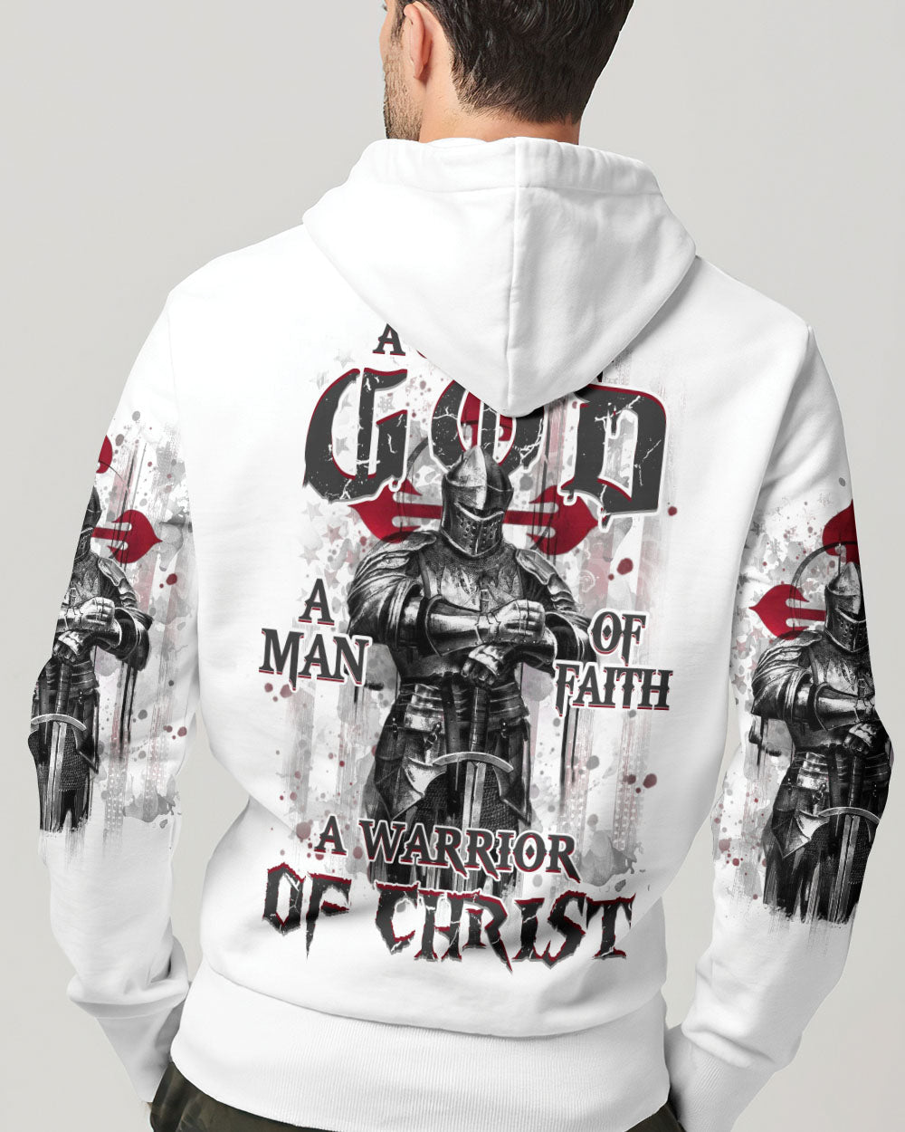 A Warrior Of Christ Men's All Over Print Shirt - Trunx428028
