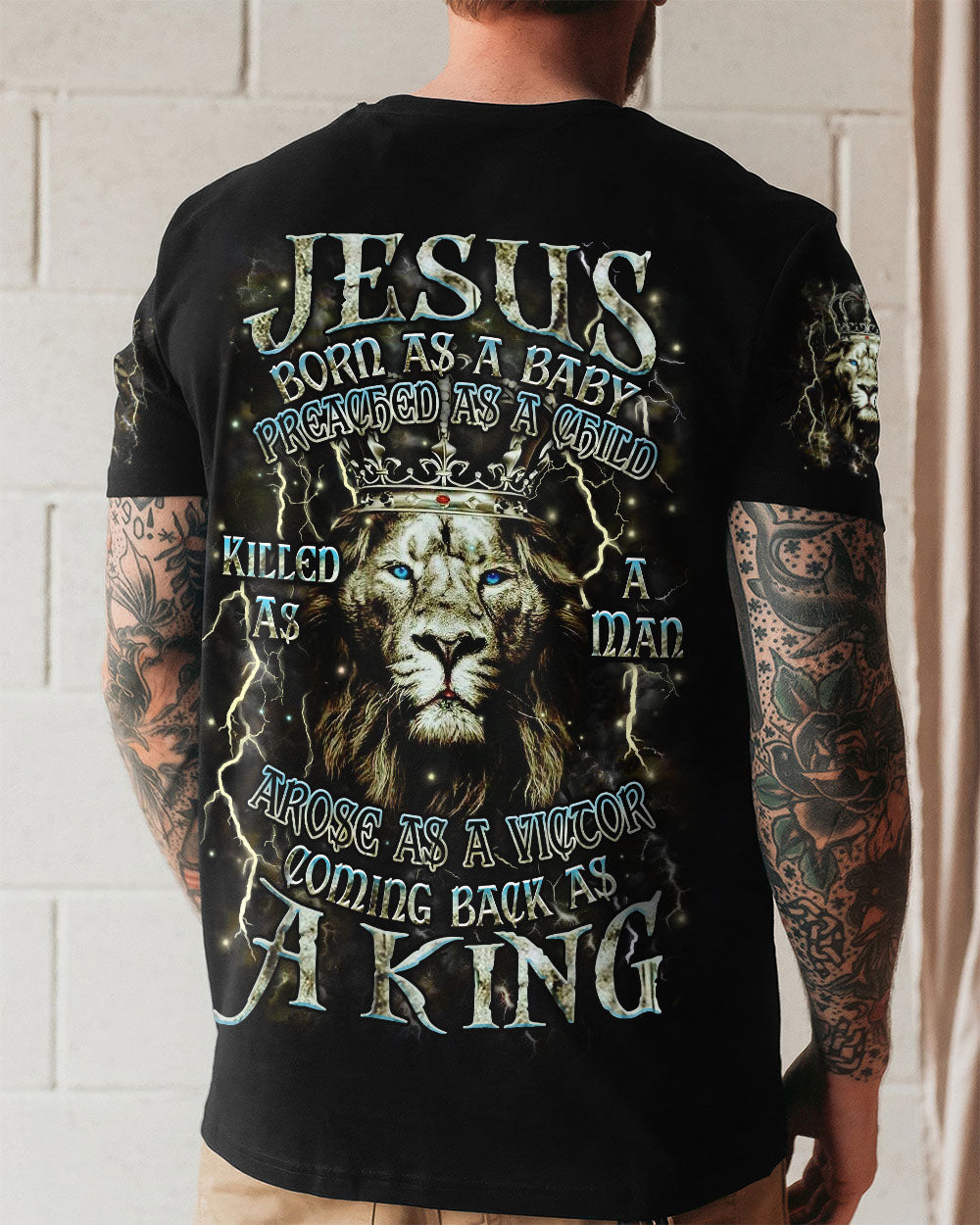 Coming Back As A King Men's All Over Print Shirt - Trunx645033