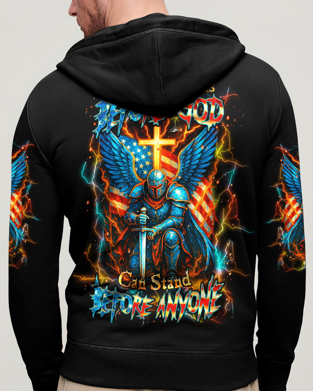 He Who Kneels Before God Warrior Men's All Over Print Shirt - Trunx732161