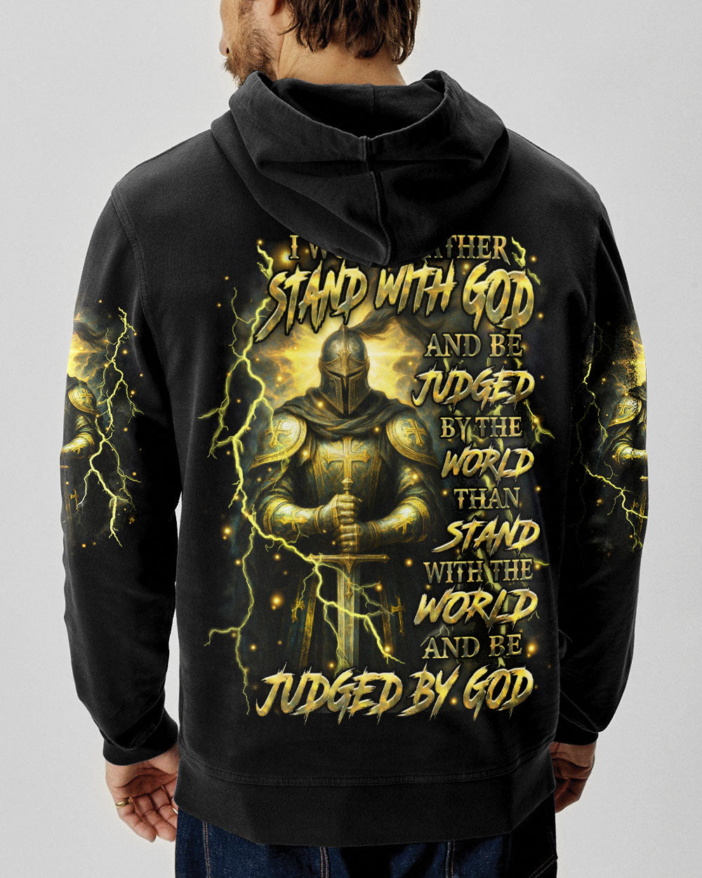 I Would Rather Stand With God Men's All Over Print Shirt - Trunx890153