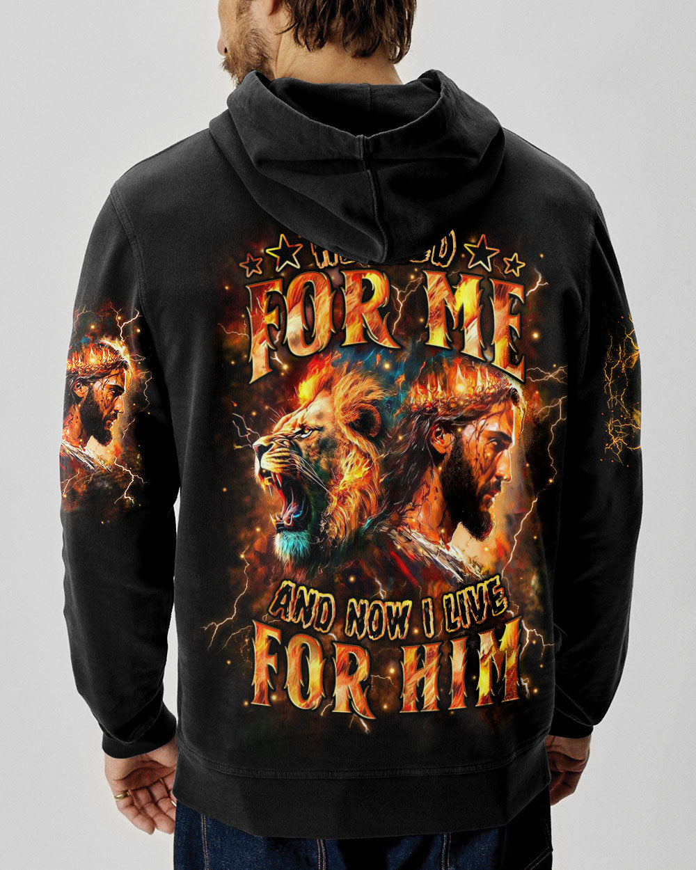 He Died For Me Men's All Over Print Shirt - Trunx449173