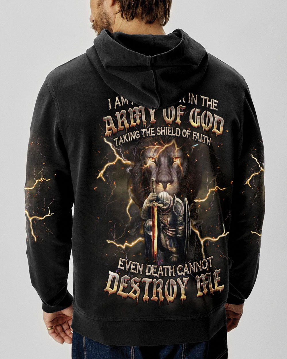 I Am A Warrior In The Army Of God Men's All Over Print Shirt - Trunx729491