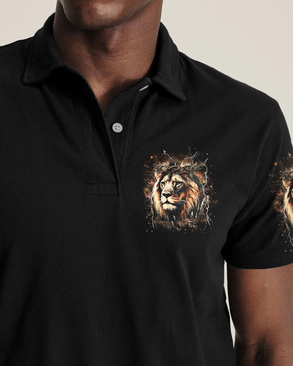 I Can Do All Things Lion Men's All Over Print Shirt - Trunx459873