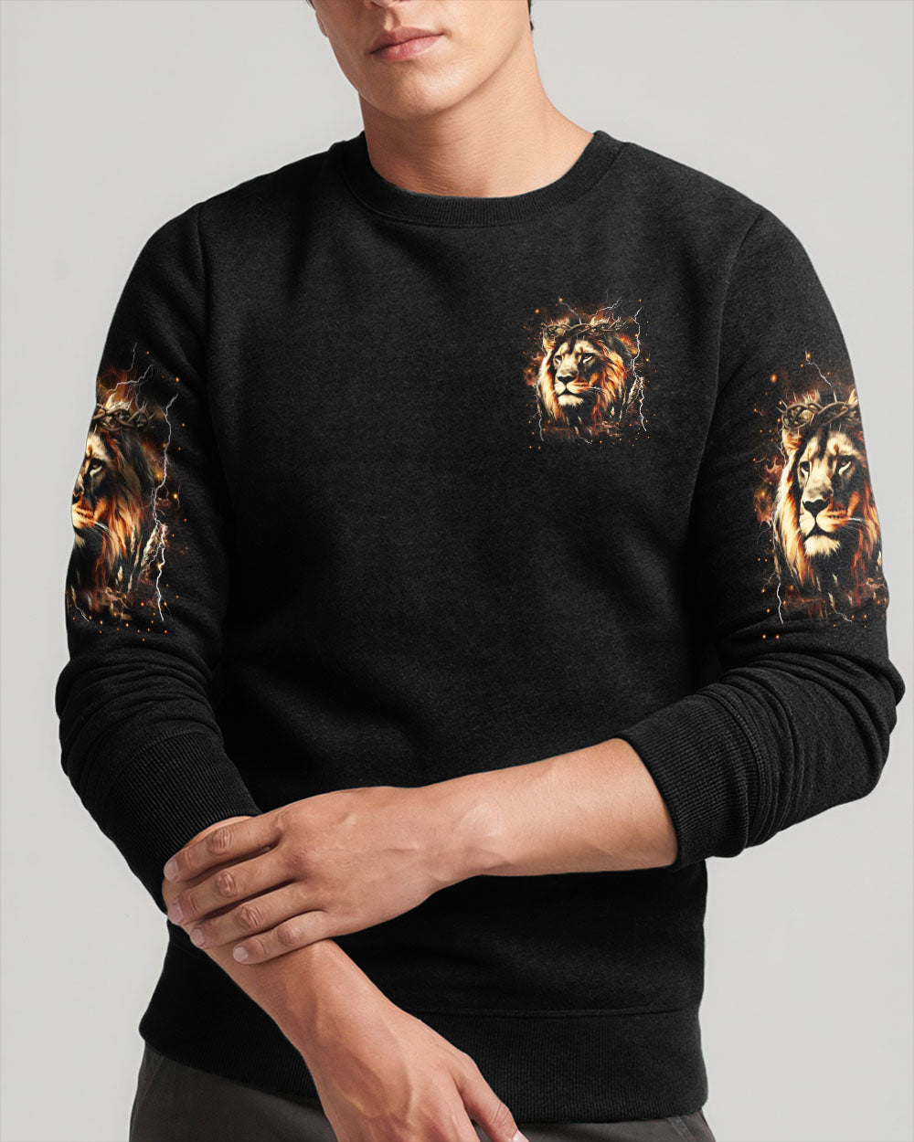 I Can Do All Things Lion Men's All Over Print Shirt - Trunx459873