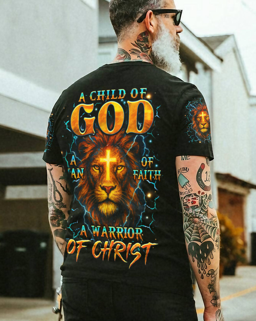 A Warrior Of Christ Men's All Over Print Shirt - Trunx427389