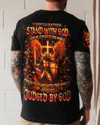 I Would Rather Stand With God Men's All Over Print Shirt - Trunx497762
