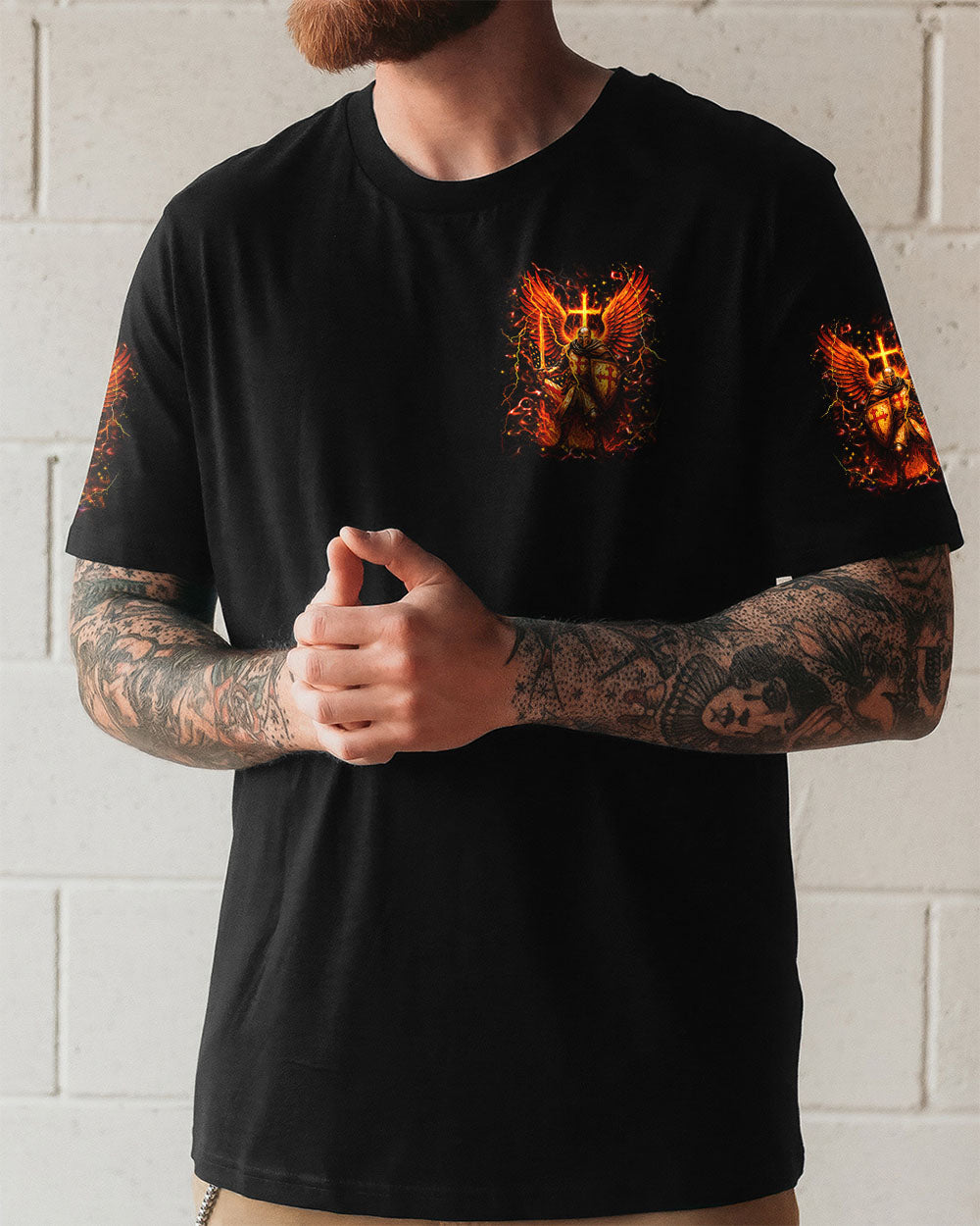 I Would Rather Stand With God Men's All Over Print Shirt - Trunx497762
