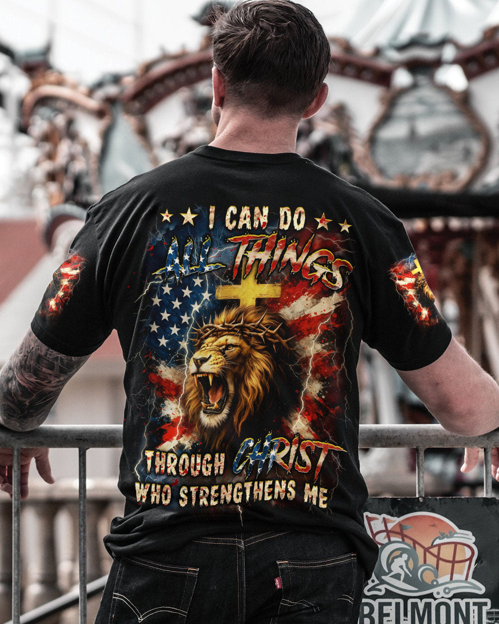 I Can Do All Things Men's All Over Print Shirt - Trunx642818