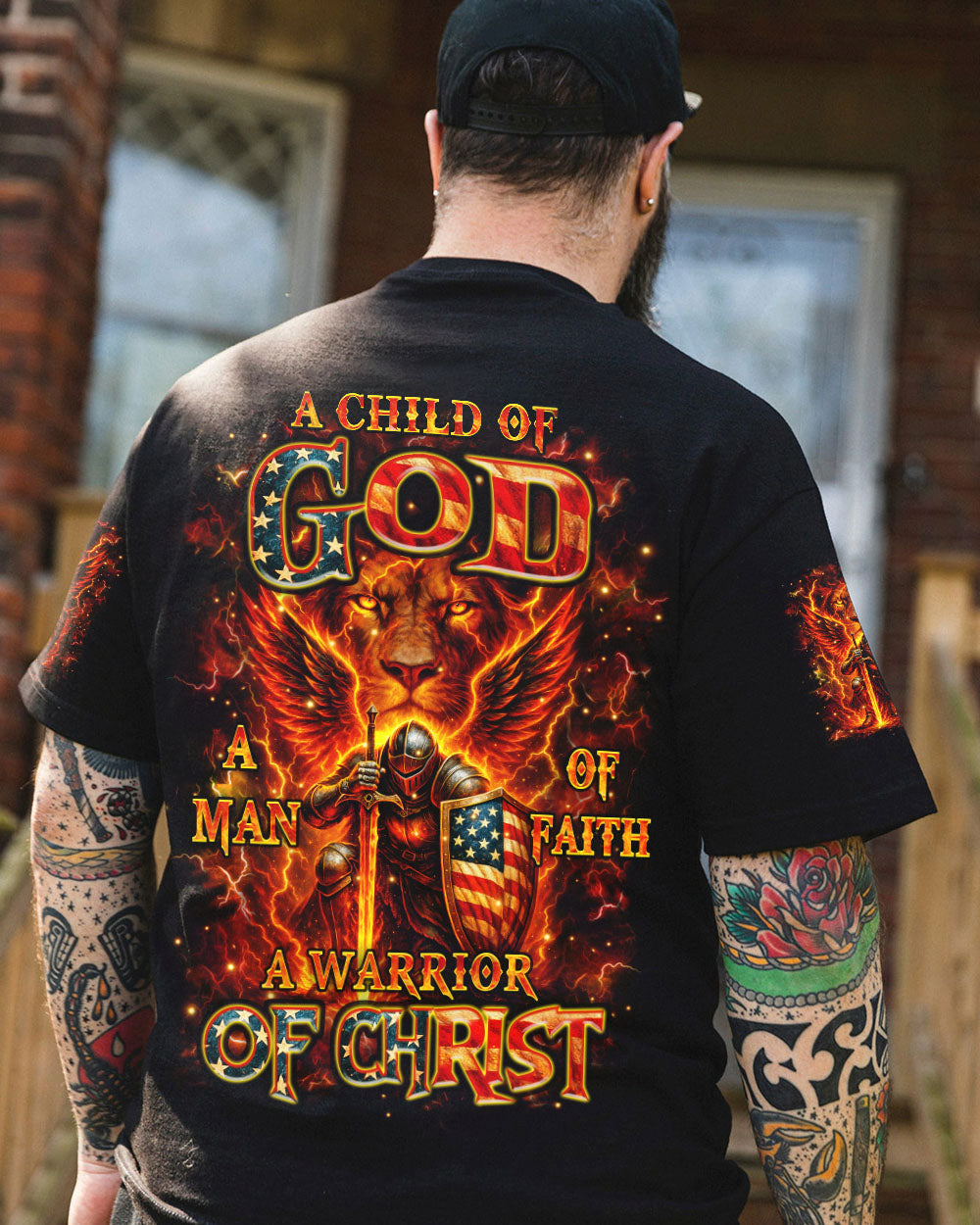 A Warrior Of Christ Men's All Over Print Shirt - Trunx327650