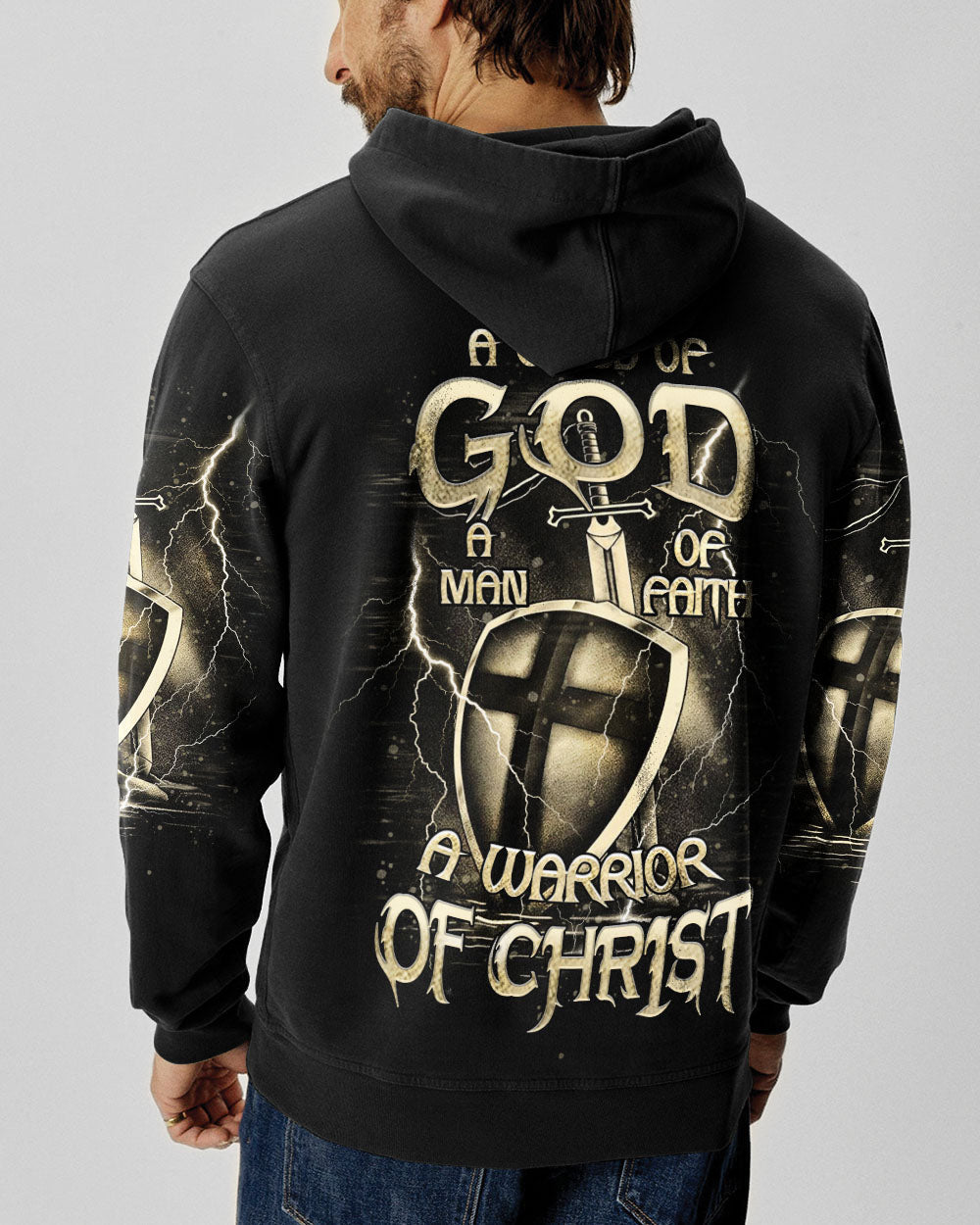 A Warrior Of Christ Men's All Over Print Shirt - Trunx086028