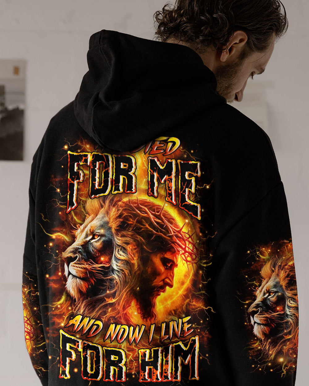 He Died For Me Men's All Over Print Shirt - Trunx577332